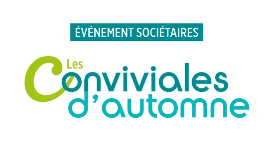 Événement sociétaires les conviviales d'automne 2025 qui ont lieu en agence le samedi 15 novembre de 9h à 12h30